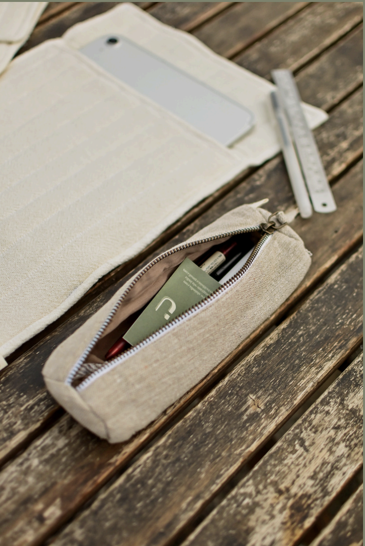 Keopi stationary Luxury pouch (CERTIFIED SUSTAINABLE COTTON)